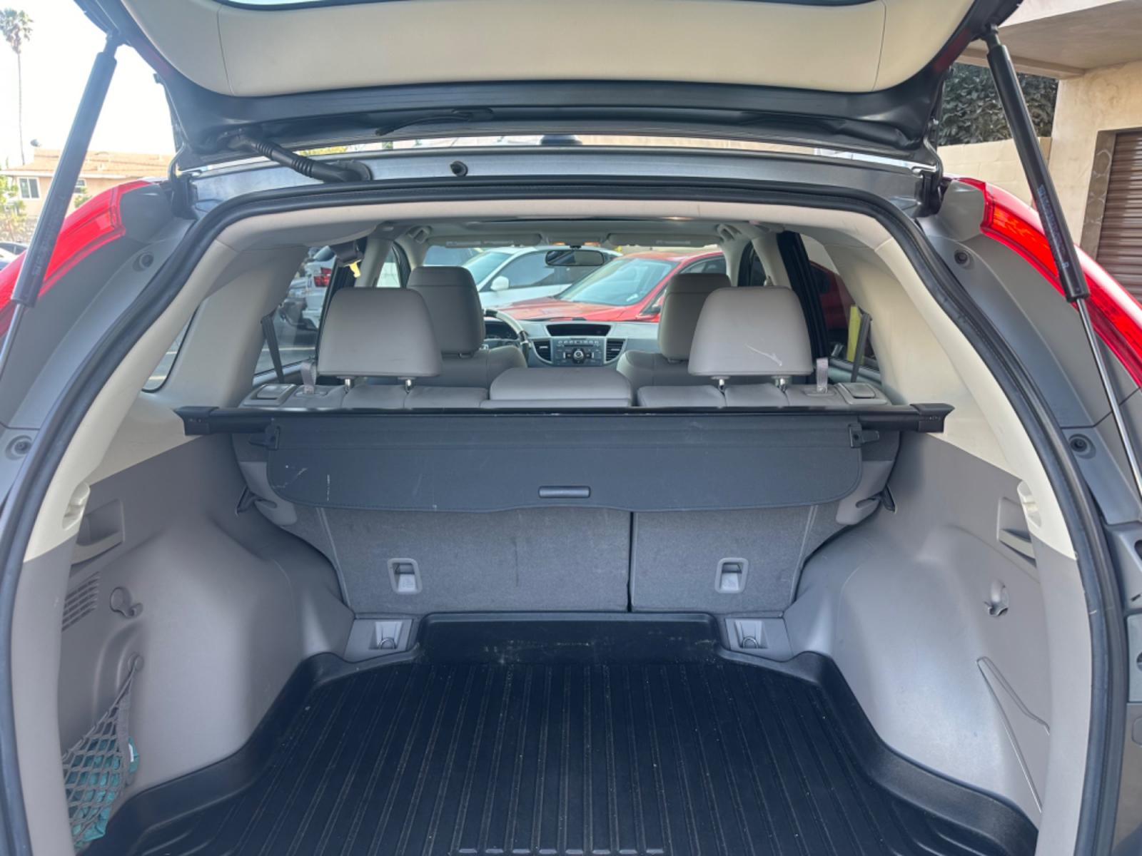 2012 Grey /Gray Honda CR-V EX-L 2WD 5-Speed AT (JHLRM3H78CC) with an 2.4L L4 DOHC 16V engine, 5-Speed Automatic transmission, located at 30 S. Berkeley Avenue, Pasadena, CA, 91107, (626) 248-7567, 34.145447, -118.109398 - Moon-roof! Leather seats! This 2012 Honda CR-V EX-L 2WD 5-Speed AT looks and drives good. - Photo #18
